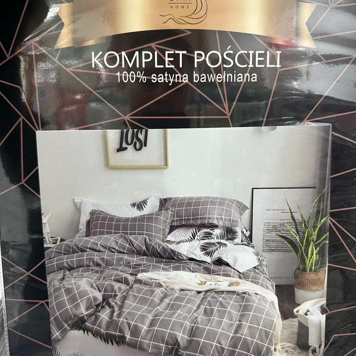 Komplet Pościeli 4cz 100% Bawełna 200/220 LUNA