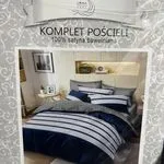 Komplet Pościeli 4CZ 200/220 Lena Granatowo-Szary