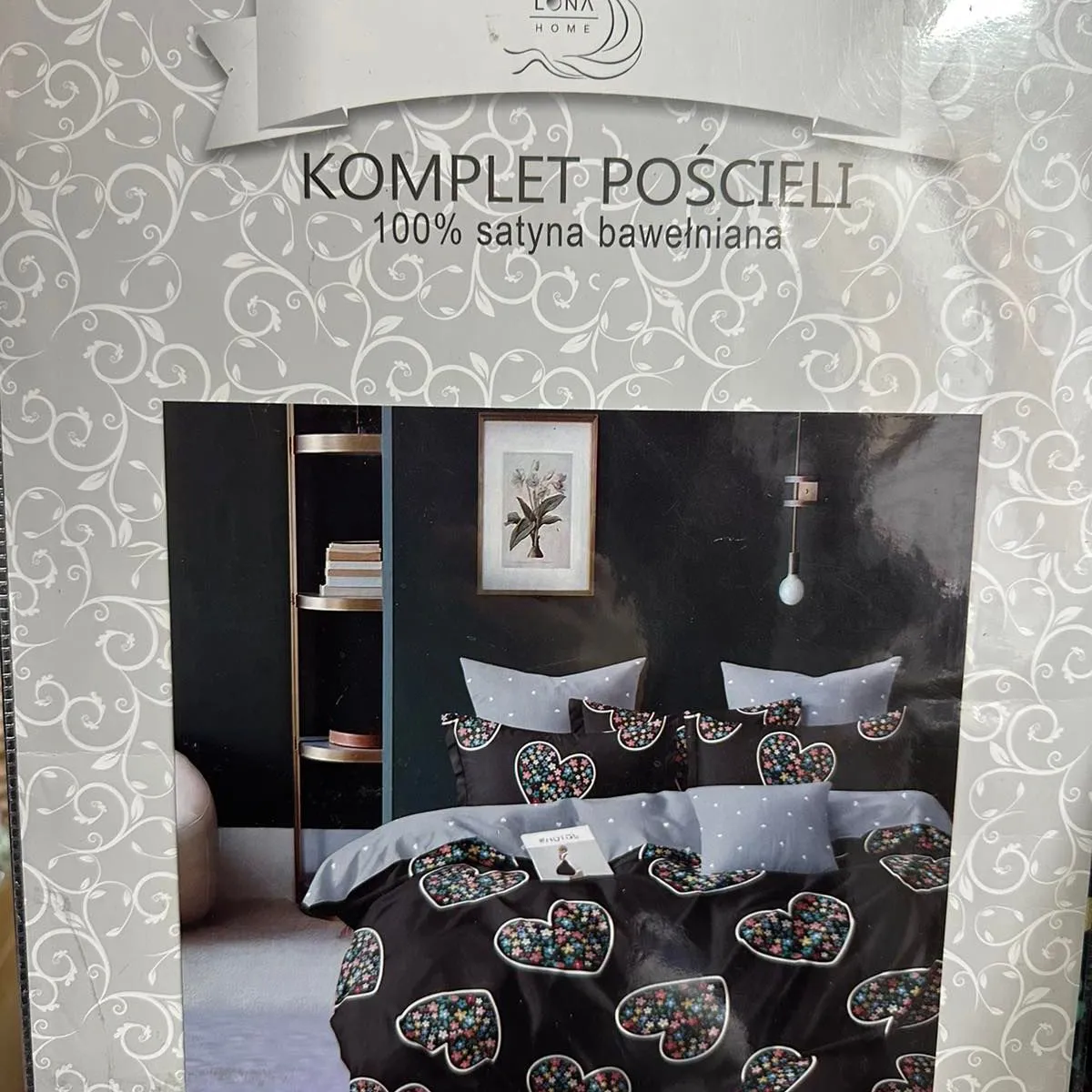 Komplet Pościeli 4cz 200/220 100% Satyna Bawełniana