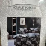 Komplet Pościeli 4cz 200/220 100% Satyna Bawełniana