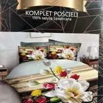 Komplet Pościel 4CZ 200/220 100% Satyna Bawełniana