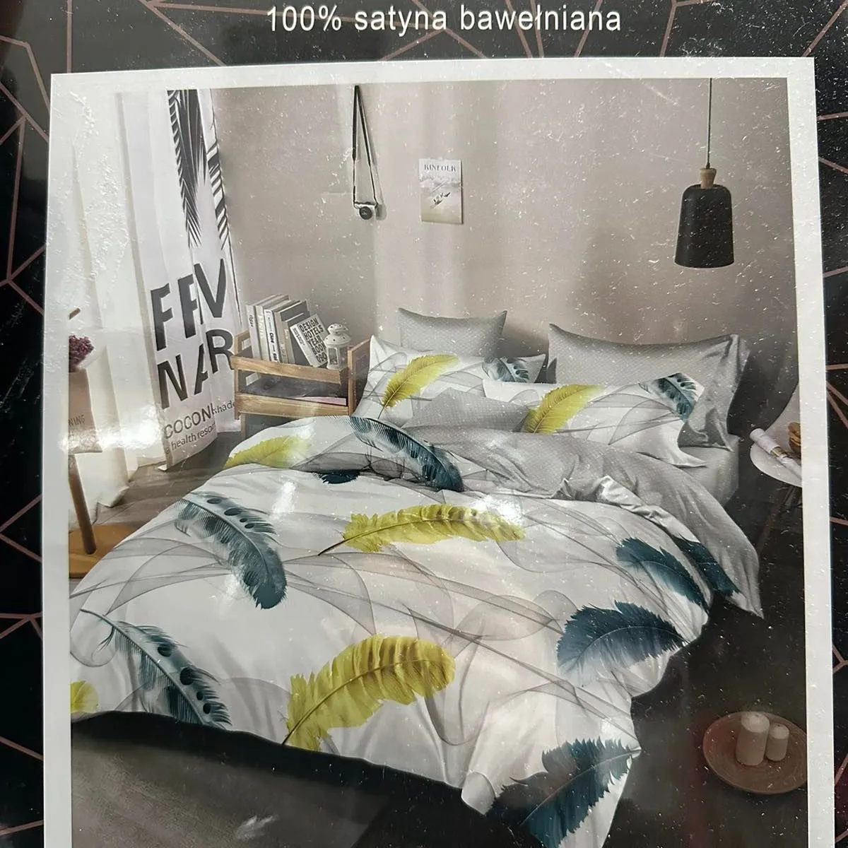 Komplet Pościeli 4CZ 200/220 100% Satyna Bawełniana