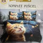 Komplet Pościel 4cz Milano 200/220 Kocięta