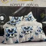 Komplet Pościel 4cz Milanano 200/220 Motyw Motyli