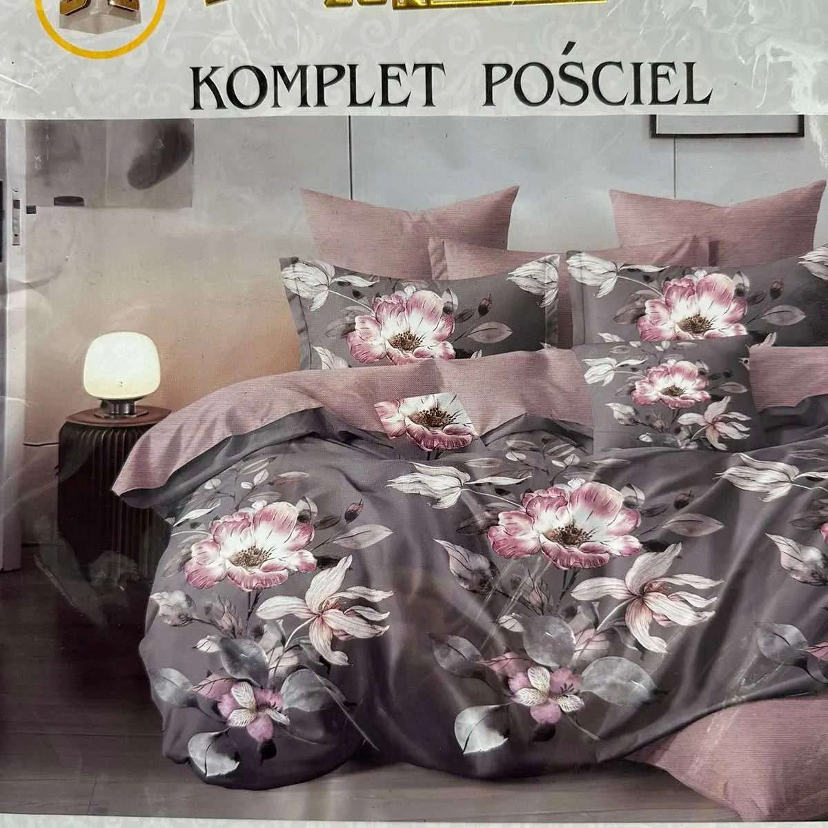 Komplet Pościel 4cz Milananu 200/220 100% nie farbujące