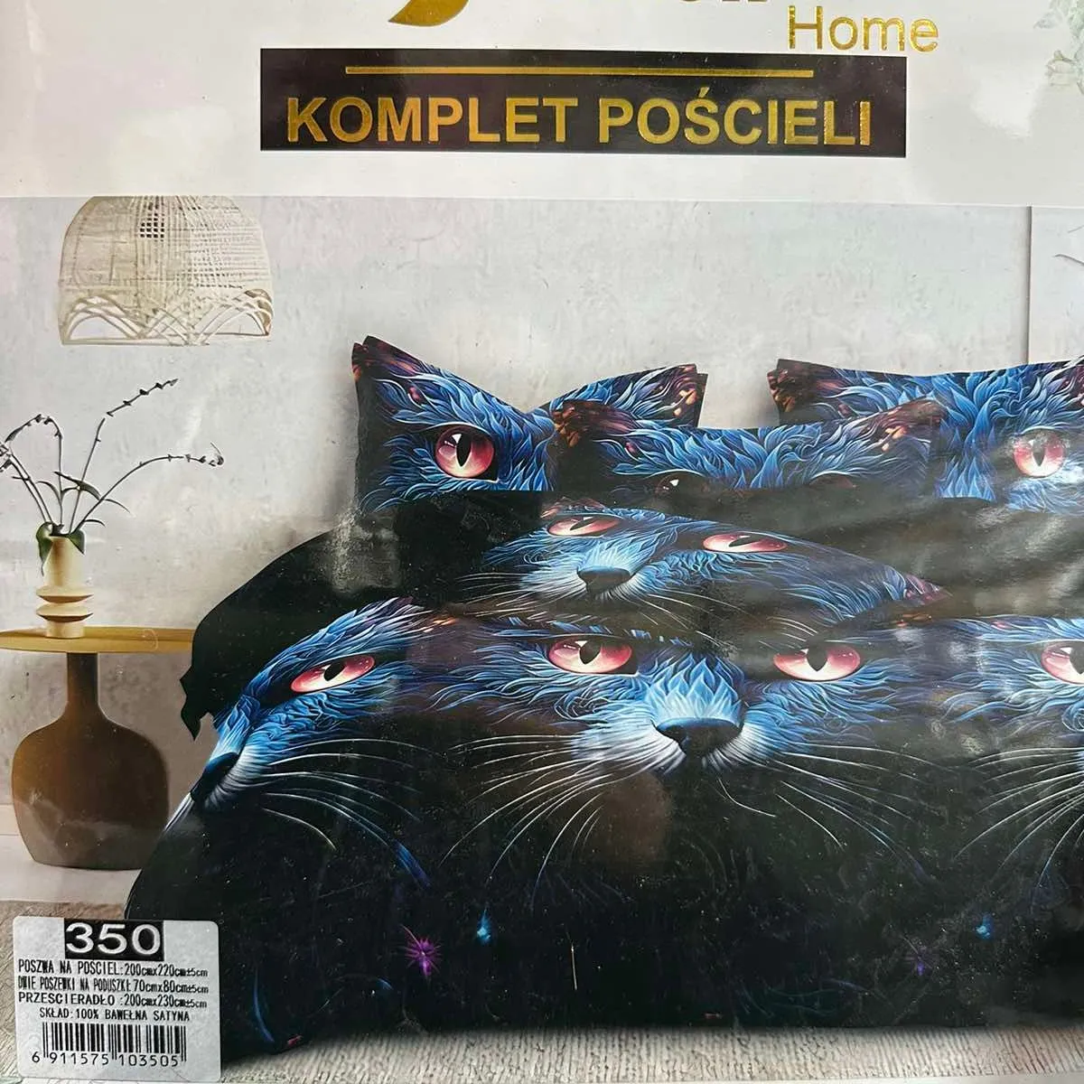 Komplet Pościeli 4CZ 200/220 Fashion Home Koty
