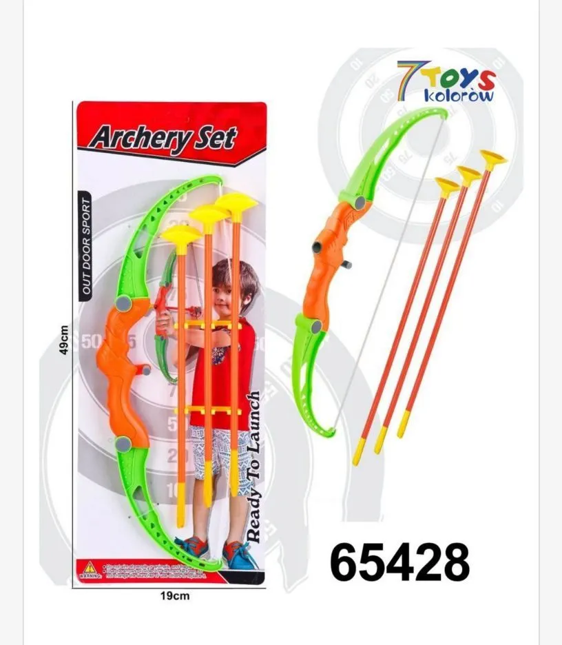 Zabawkowy Zestaw Łucznika Archery Set 19x50 cm