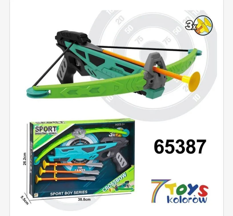 Zabawka Łuk Crossbow Sport Boy Series 38cm