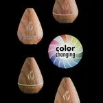 Dyfuzor Color Changing drewniany stożkowy