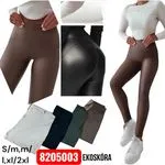 Legginsy damskie eko-skóra S-2XL