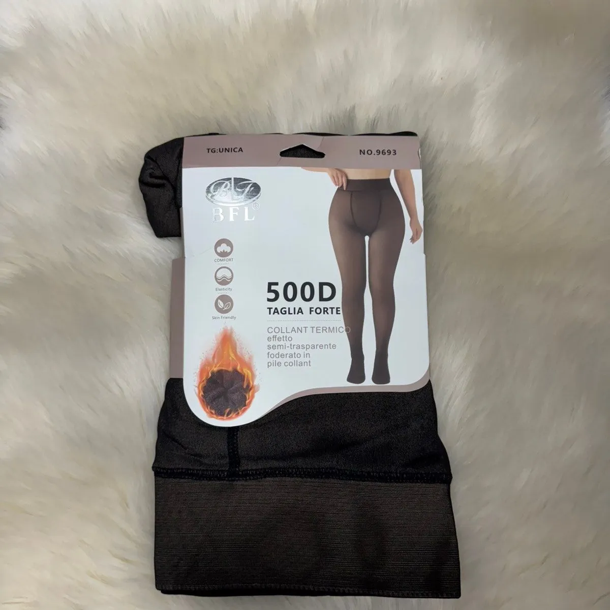 Rajstopy damskie Taglia Forte 500D czarne