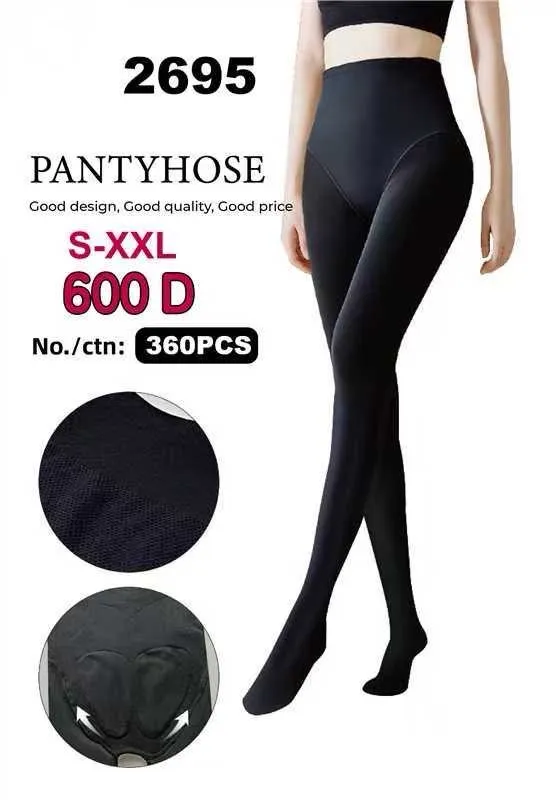 Rajstopy damskie model 2695 S-XXL/6XXL czarne