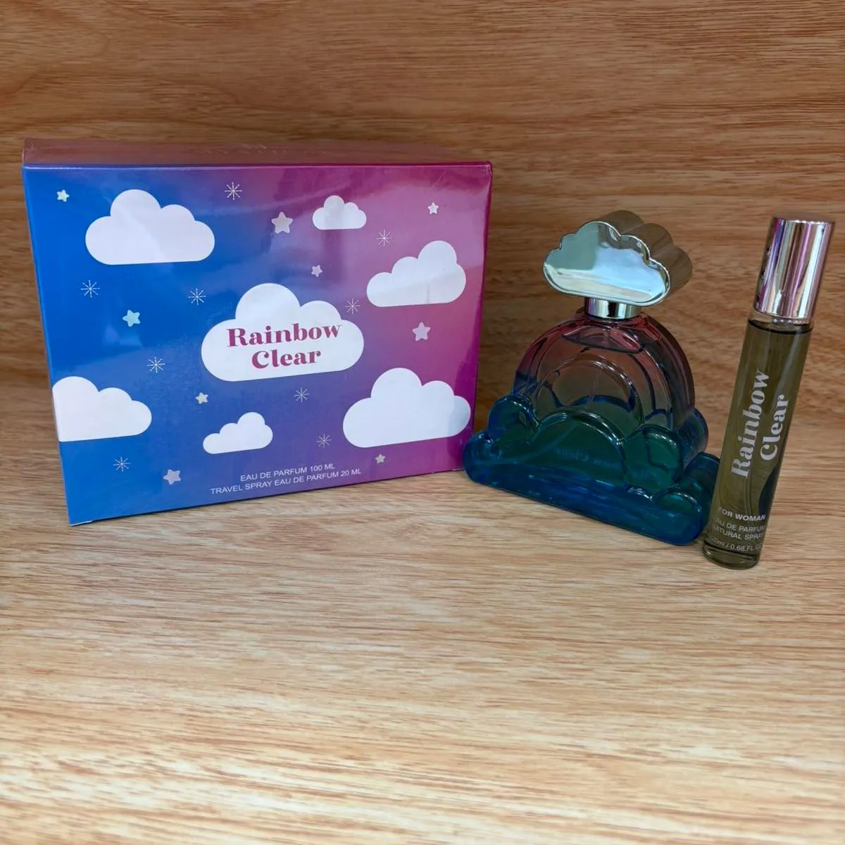 Zestaw perfum Rainbow Clear 100ml + 20ml