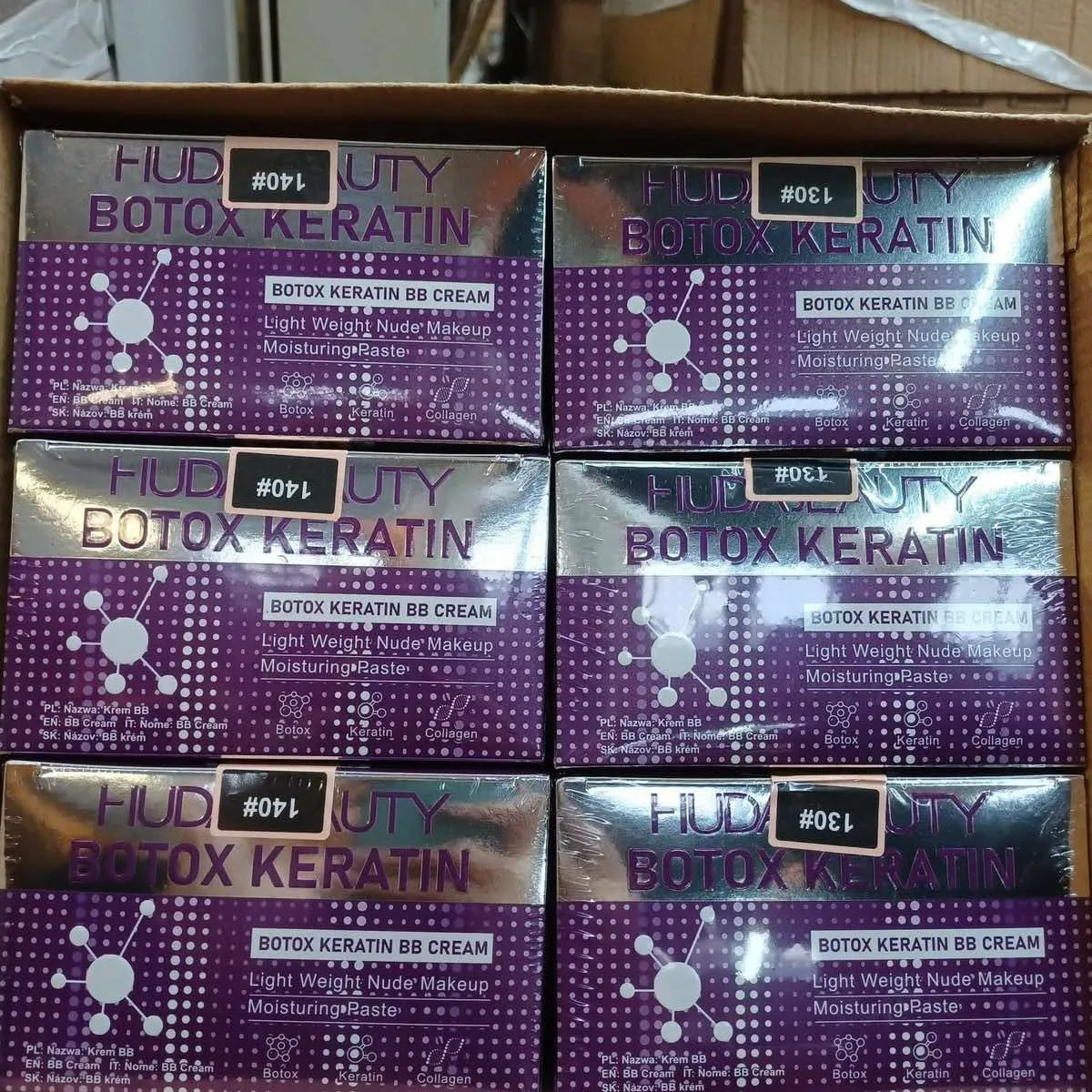 BB Cream HUD Beauty Boto Keratin 120-130-140-150