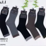 Skarpetki męskie SO&LI rozmiar 43-46, 30 szt/opak.
