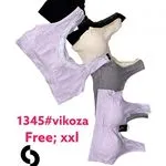 Biustonosz damski bezszwowy Dorimodes Free XL XXL