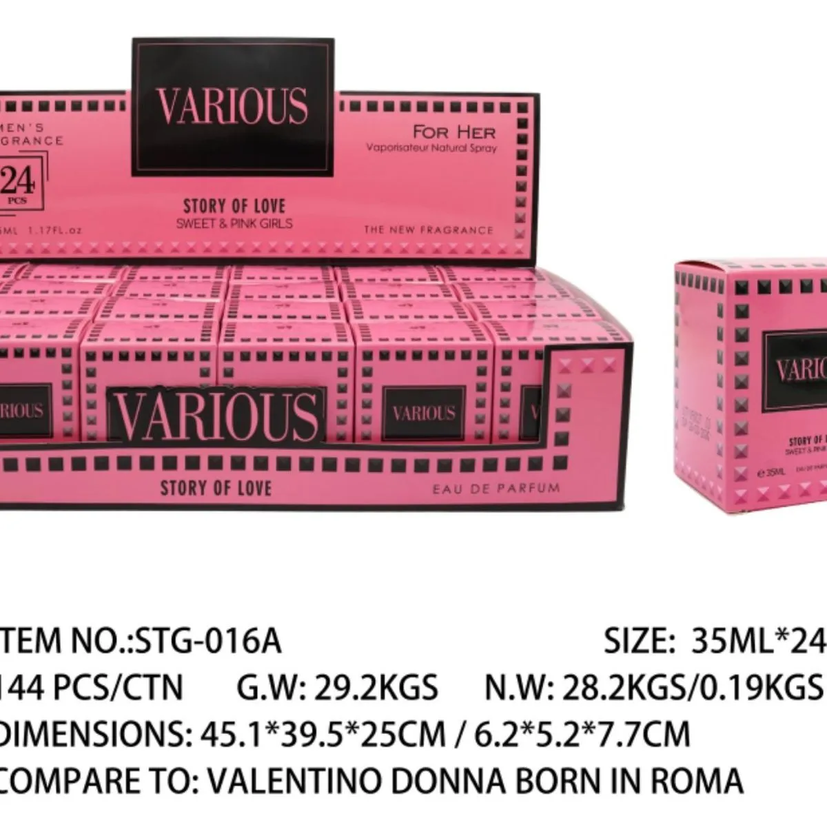 Perfumy Various Story of Love 35ml dla kobiet