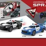 Sterowany Samochód Policja Racing KNP 9cm