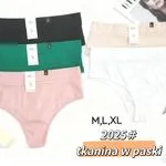 Majtki damskie M,L,XL tkanina w paski 2025#