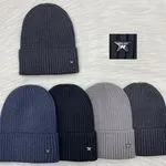 Czapki męskie beanie prążkowane 5 kolorów