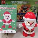 Elektryczny Święty Mikołaj tańcząca figurka