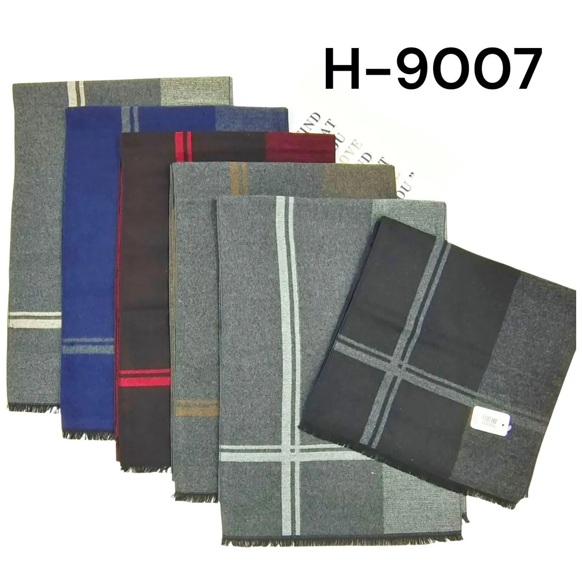 Szaliki męskie H-90007, 6 kolorów