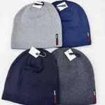 Czapki męskie beanie AKF szare granatowe czarne