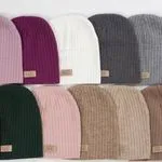 Czapki damskie beanie dzianinowe 12 kolorów