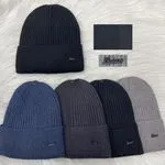 Czapki męskie beanie prążkowane czarne szare granatowe