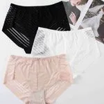 Majtki damskie Finella mesh XL XXL XXXL 3 szt.