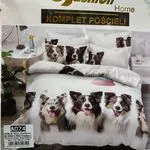 Komplet pościeli Fashion Home AO074 160/200 z border collie