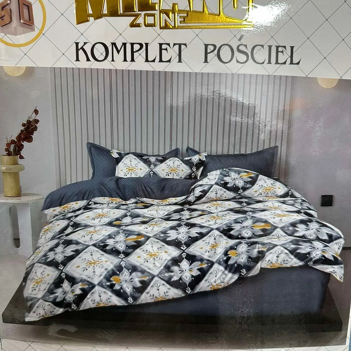 Komplet pościeli Milano 4cz 160/200 nie farbujące