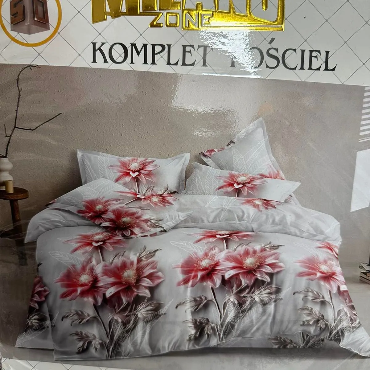 Komplet pościeli Milano 4cz 160/200 nie farbujące