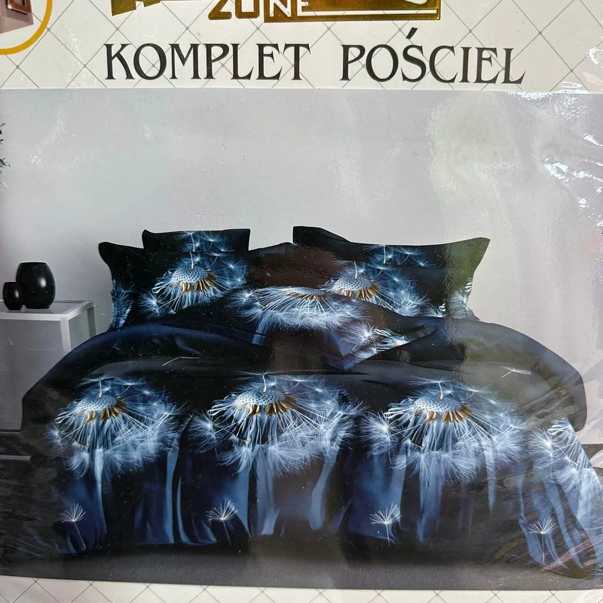 Komplet pościeli Milano 4cz 160/200 granatowy