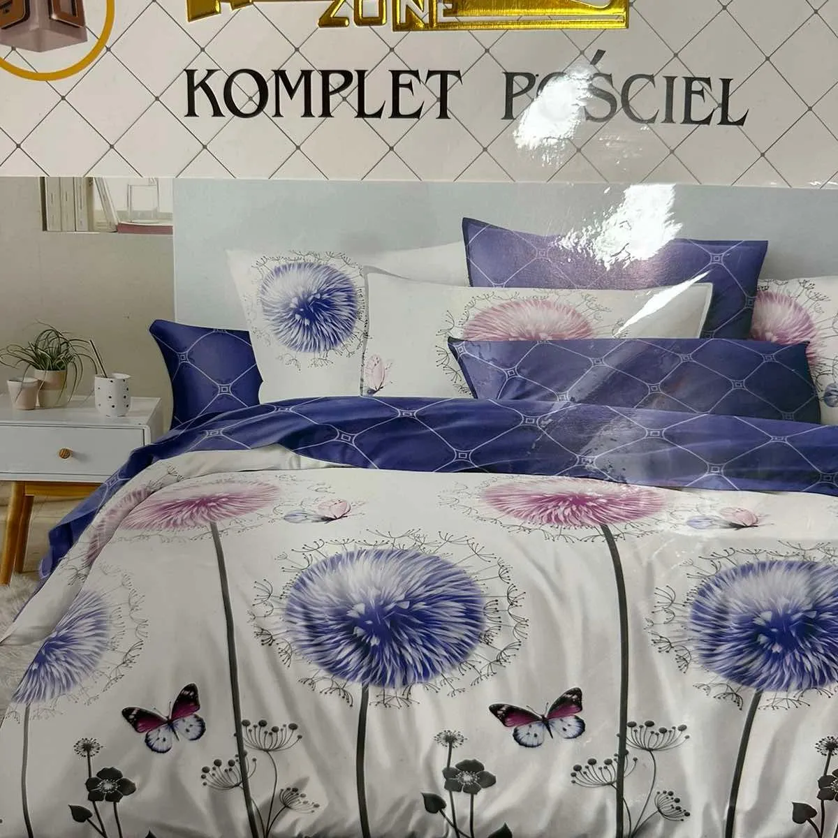 Komplet pościeli Milano 4cz 160/200 nie farbujące