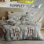 Komplet pościeli Milano Zone 4cz 160/200 szary mandale
