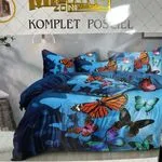 Komplet pościeli Milano Zone 4cz 160/200 motyle