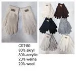 Rękawiczki damskie UGG 80% akryl 20% wełna CST-80