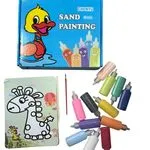Sand Painting dla Dzieci Zestaw Malowania Piaskiem