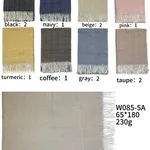 Szaliki damskie W085-S 65x180cm 230g różne kolory