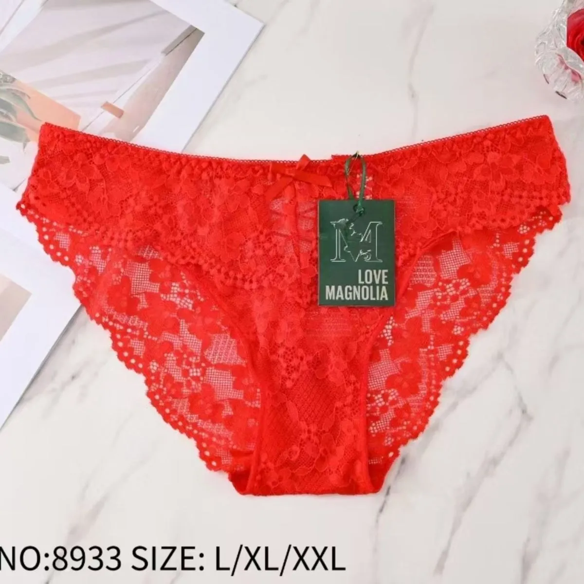 Majtki damskie koronkowe Love Magnolii L/XL/XXL
