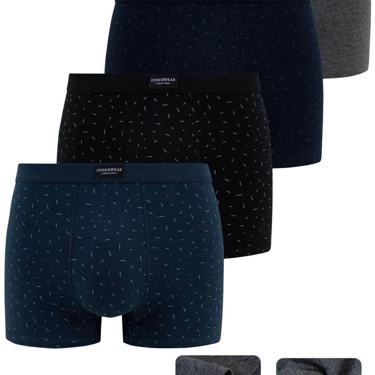 Bokserki męskie Tommy 4 szt. 95% bawełna S-XXL