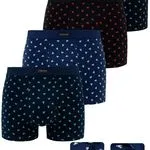 Bokserki męskie TOM.NY 4 szt. M-XXL wzór samoloty