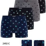 Bokserki męskie Bokserki 4 szt. 95% bawełna L XL XXL