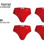 Bokserki męskie Giant Kernel czerwone M/L/XL/XXL/3XL