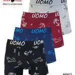 Bokserki męskie UOMO Men's Tegz wzór kotwice M-L-XL-XXL 880023