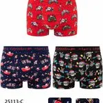 Bokserki męskie TOM.NY świąteczne 48% bawełna S-L-XL