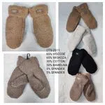 Rękawiczki damskie UGG beżowe brązowe czarne białe CTS-2511