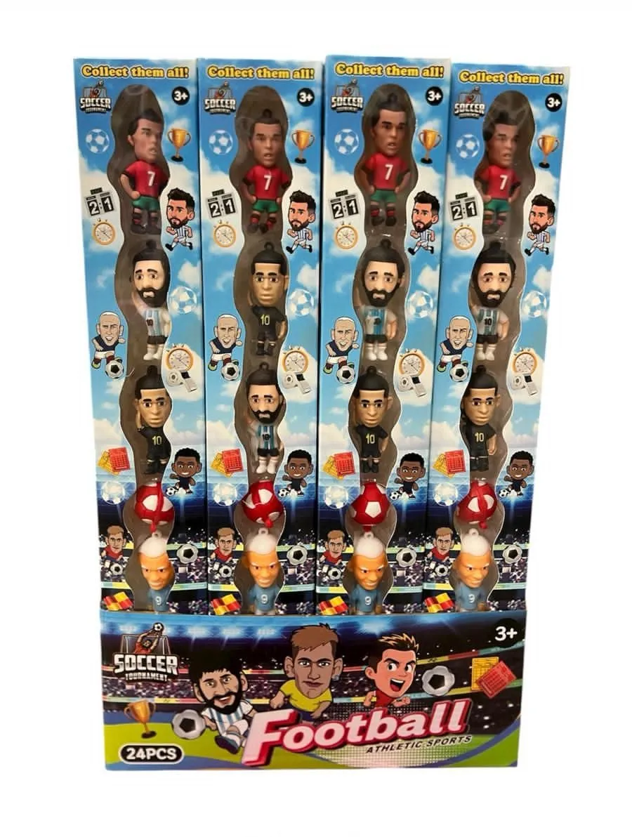 Zestaw figurek piłkarzy Soccer Football 24 szt