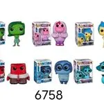 Figurki Funko POP! Inside Out 2, zestaw 9 szt
